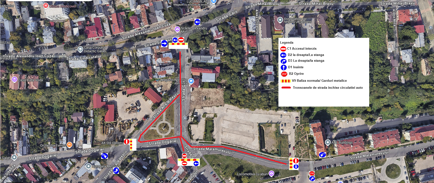 Restricții de trafic de Ziua Națională a României